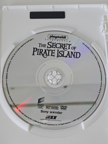 Juego Playmobil Dvd The Secret Pirate Island (Usado)