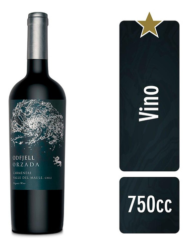 Vino Odfjell Orzada Carmenere 1 Unidad 750cc