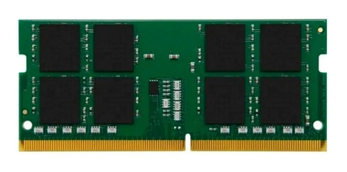 Memoria RAM ValueRAM gamer color verde 32GB 1 Kingston KVR32S22D8/32