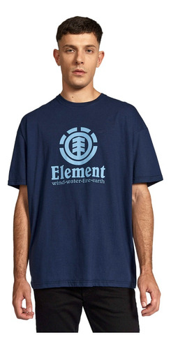 Remera Element Hombre Vertical Over Tee