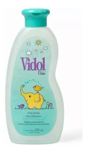 Vidol Bebé Colonia Con Glicerina X 220ml - Fresca Fragancia