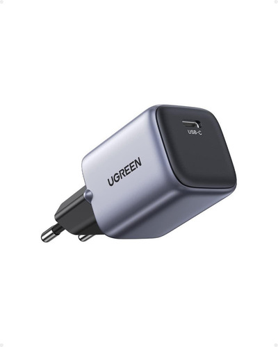 Carregador Ugreen 30w Pd Gan Rápido Tipo-c Portátil