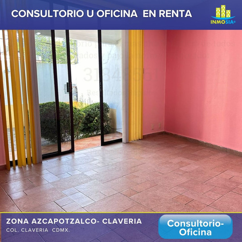Consultorio En Renta En Col. Claveria, Azcapotzalco, Cdmx.
