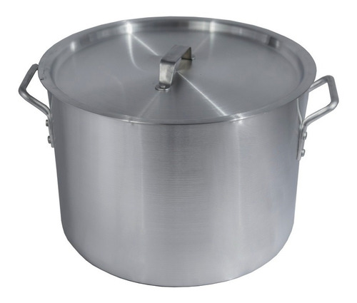 Olla Industrial Con Tapa Aluminio 26qt