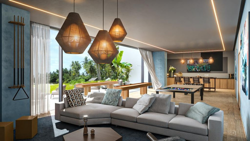 Departamento En Venta En Cancún, Sls Bahia Beach, Amplias Recamaras Con Lujo