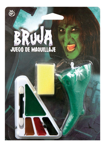 Kit De Maquillaje De Bruja