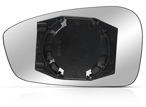 Lente Espelho Retrovisor Com Placa Fiesta 14 15 16 17 18 19