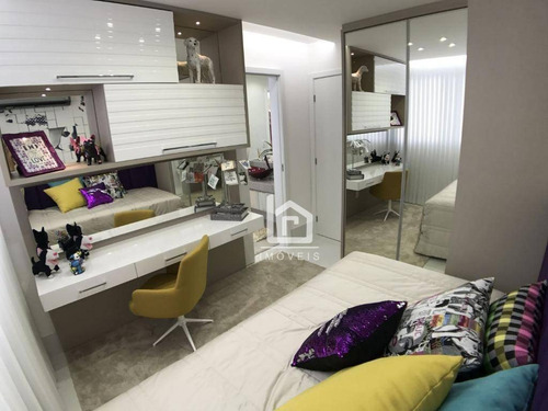 Imagem 11 de 20 de Lindo Apartamento Montado E Decorado No Sistema De Porteira Fechada, Na Quadra Do Mar Da Praia Da Costa! - Ap0258