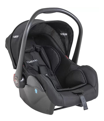 Bebê Conforto Casulo Click P/ Carrinho Sprint - Kiddo Cor Preto Liso