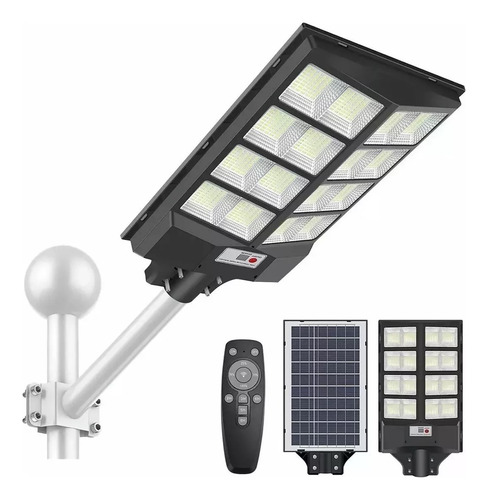 Lámpara Led Exterior 800w Suburbana Solar Alumbrado Público