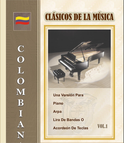 Libro Chrissam Clasicos Colombiana Piano Vol 2