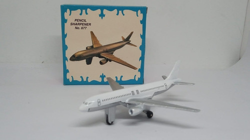 Sacapuntas Die-cast Coleccionable   Avion Pasajeros 