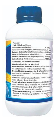 Broncolin Jarabe Etiqueta Azul Frasco Con 250ml