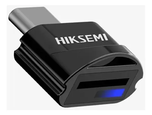 Leitor De Cartão Mini Hs-hub-cr01 Micro Sd Preto Hiksemi Preto