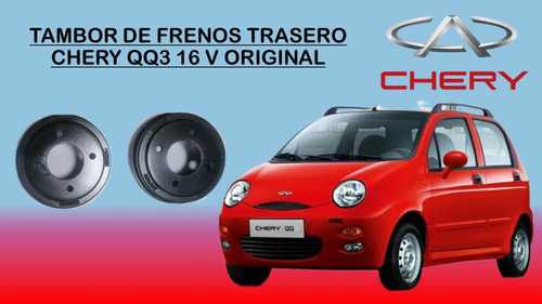 Tambor De Frenos Trasero Chery Qq3-16 Válvulas Original