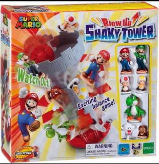 Super Mario Blow Up De Epoch Games Juego De Equilibrio Shaky