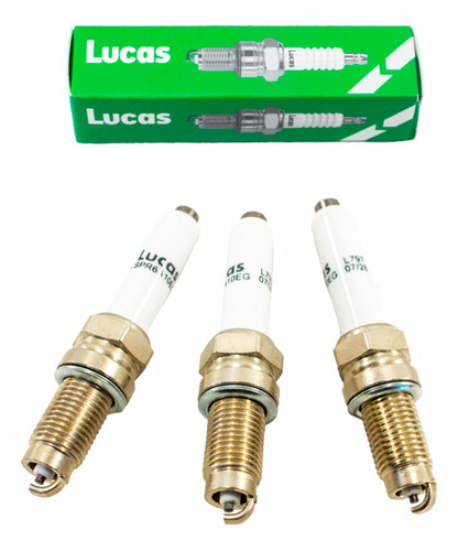 Kit 3 Bujias Lucas Volkswagen Up! 1.0