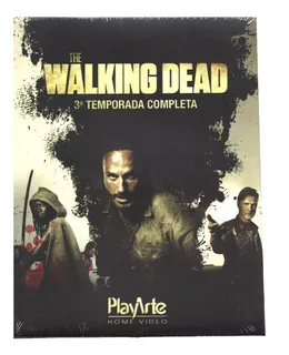 Blu-ray The Walking Dead 3 Temporada (4 Discos)orig Nov Lacr