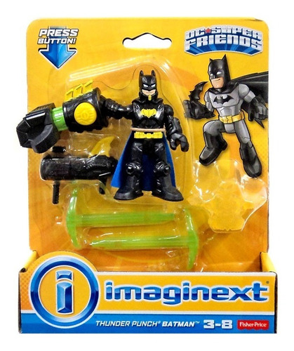 Fisher Price - Imaginext - Batman Puño De Acero - Dfx89