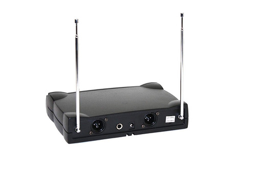 Sistema Emb Vhf Ebm52h Doble Profesional Del Micrófono Auric