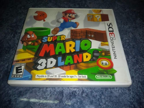 Nintendo 3ds Xl Video Game Super Mario 3d Land Completo Used