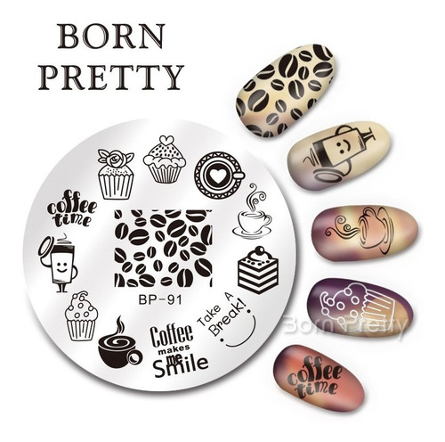 Placas Redondas Para Stamping Originales Bornpretty