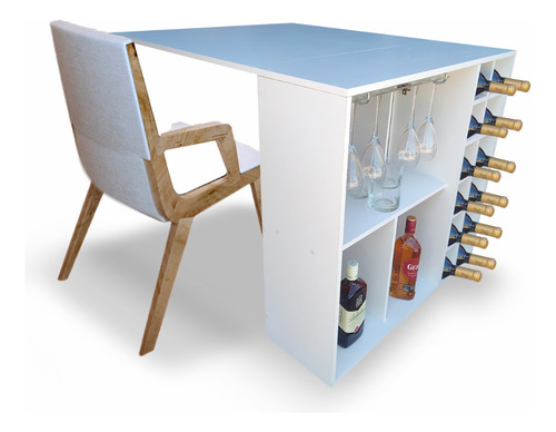 Mesa Libro Bodega Plegable Arrime