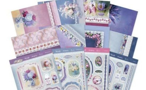 Hunkydory Crafts Hermosa Coleccion Toppers Lujo Flor