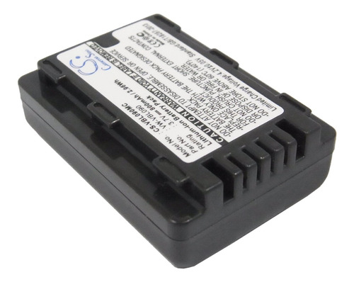 Bateria Repuesto Para Panasonic Hdc-sd40 Hdc-sd60 Hdc-hs60k