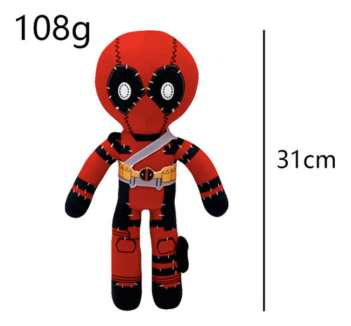 Nuevo Peluche De La Película Deadpool & Wolverine