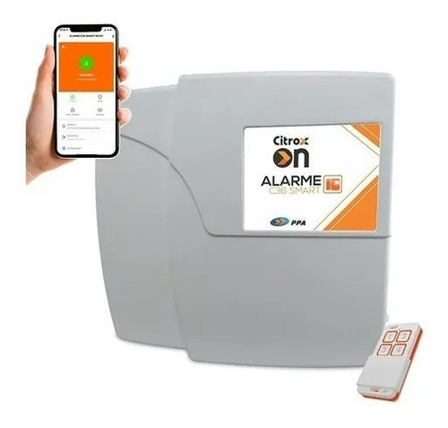 Central De Alarme Ppa On C36 Wifi App Via Celular Controle 