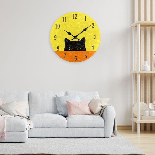 Reloj De Pared Con Diseño, Moderno Y Minimalista Estilo D
