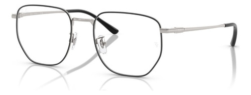 Óculos De Grau Ray Ban Performance Preto Prata Rx8776d 1249 Tamanho 53