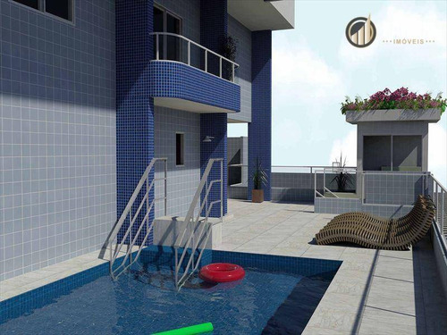 Apartamento Com 2 Dormitórios À Venda, 63 M² Por R$ 316.000,00 - Vila Assunção - Praia Grande/sp - Ap1696