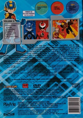 Megaman Nt Warrior Volume 5 Luta Decisiva Dvd | MercadoLivre