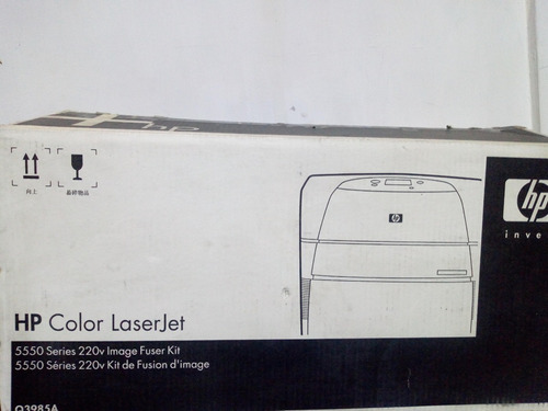 Fusor, Hp Original Color Laserjet, Series 5550, 220v,150000 