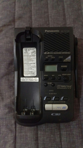 Teléfono Inalámbrico Panasonic Negro (Usado)