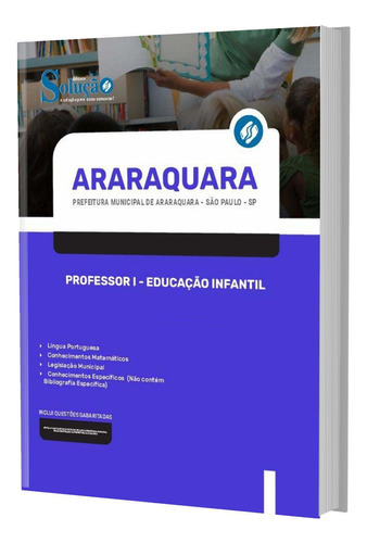 Apostila Prefeitura Araraquara Sp 2023 Professor I Educação
