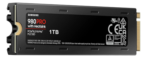 Ssd Samsung, Mz-v8p1t0cw, 980 Pro, 1tb Pcie Gen 4 Nvme M.2