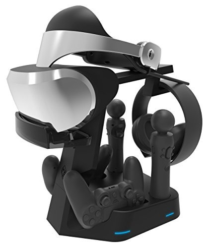 Colectivo Mentes Psvr Escaparate Rápido Ac Ps4 Vr Carga Y