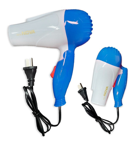 Imagen 1 de 10 de Secador De Pelo Profesional Plegable Portable Viaje 1000w