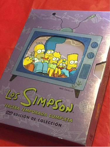 Dvds 3a Temporada De Los Simpson