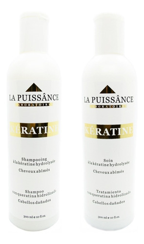 La Puissance Kit Keratina Shampoo + Acondicionador Antifrizz