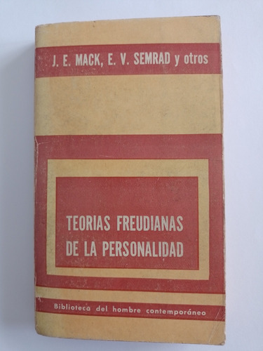 Teorías Freudianas De La Personalidad. Mack Y Semrad. Paidos