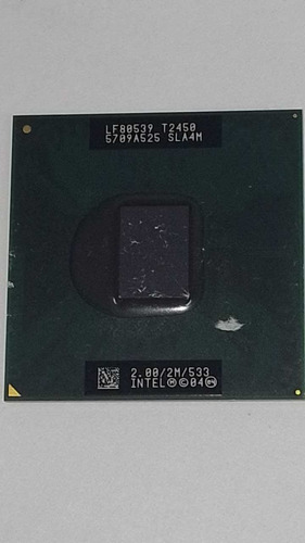 Procesador Intel Core 2 Duo T2450 2,0 Ghz 2m/533 - Sla4m 478