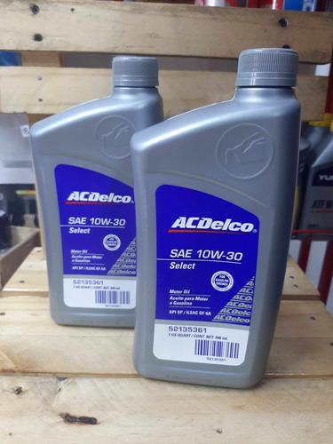 Aceite 10w30 Mineral Acdelco