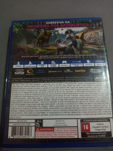 Far Cry New Dawn Ps4 Mídia Física (Usado)