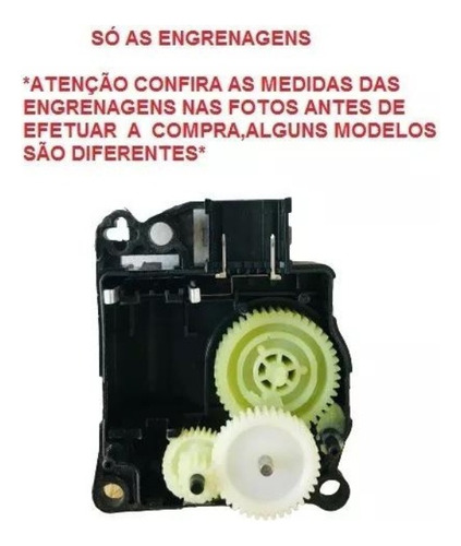 Motor Atuador Ar Condicionado New Fiesta Só As Engrenagem