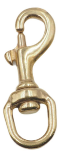 Accesorio Con Gancho A Presión De Latón Para 1,6 Cm X 8 Cm