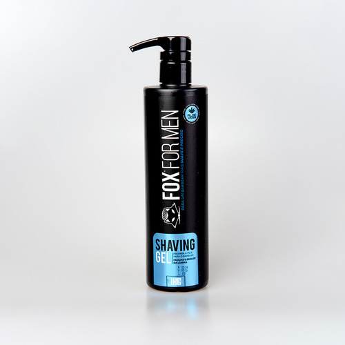 Shaving Gel De Barbear 1000g - Fox For Men - 3 Unidades